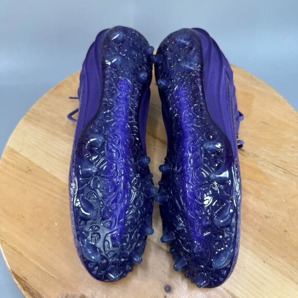 Under Armour Blur Smoke 2.0 MC Mens Size 12.5 Football‎ Cleats Purple NEW main image 3